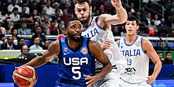 2023 Basketball World Cup: Team USA defeat Italy to reach semifinals