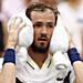 US Open 2023: Daniil Medvedev overcomes hot weather to beat Andrey Rublev