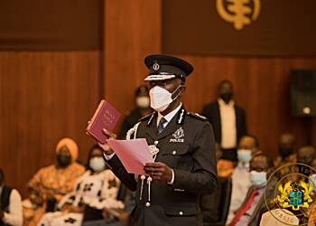 IGP Dampare affirms merit-based rise to office, debunks claim of favoritism