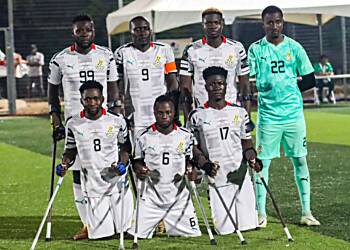 2023 African Para Games: Ghana amputee football destroys Liberia to secure a semi-final spot