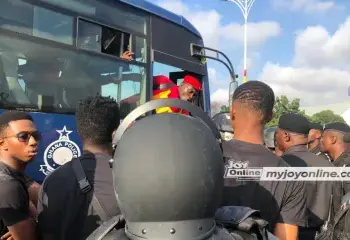 #OccupyJulorBi protestors arrested and assaulted by police on Ghana's Founder's Day