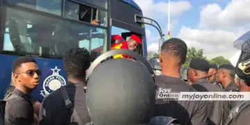 #OccupyJulorBi protestors arrested and assaulted by police on Ghana's Founder's Day