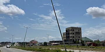 Awoshie-Pokuase Road street lights pose a threat to road users