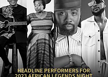 Global Media Alliance announces Yvonne Chaka Chaka, Obrafuor, George Jahraa, Kwabena Kwabena for 2023 African Legends Night Dec. 1st