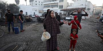 Gaza hospital blast kills hundreds, wrecking Biden’s summit with Arabs