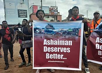 Fix Ashaiman Roads - distressed drivers to gov't