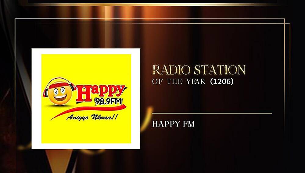 HappyFM receives Radio Station of the Year and five other nominations for National Communication Awards
