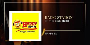 HappyFM receives Radio Station of the Year and five other nominations for National Communication Awards