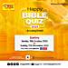 Happy98.9FM's ‘Happy Bible Quiz’ 2023 competition begins