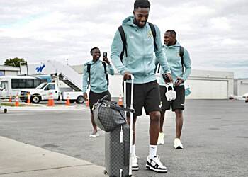 Ghana’s Black Stars land in Tennessee for USA friendly