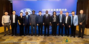 Lands Minister leads delegation to 2023 China mining conference on investment drive