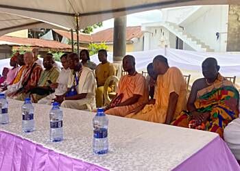 ISKCON celebrates 25th anniversary, charges Ghanaian youth to uphold good moral values
