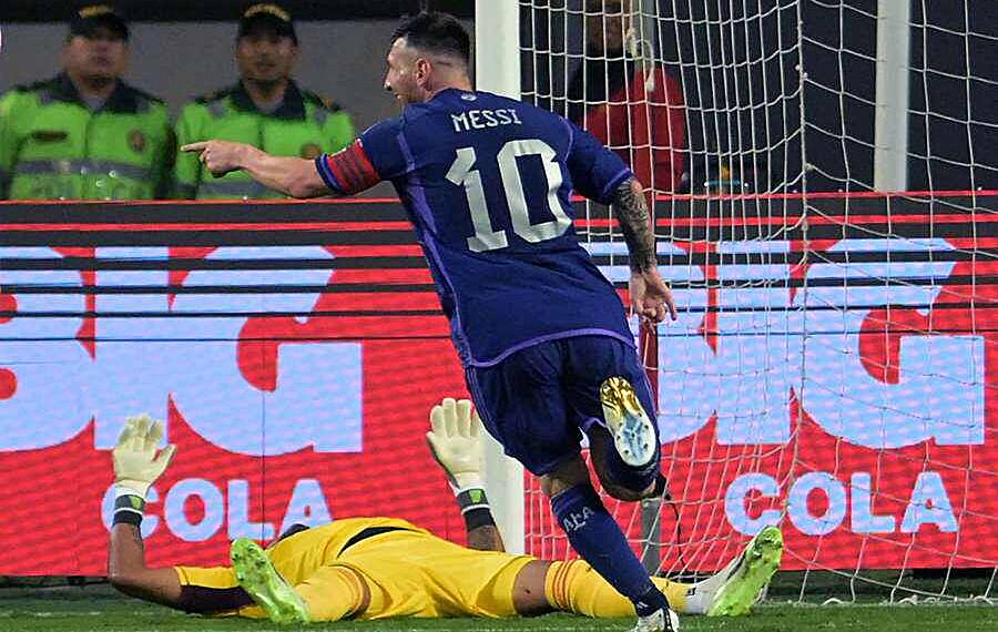 Messi bags brace for Argentina, Neymar injured as Bielsa's Uruguay beat Brazil