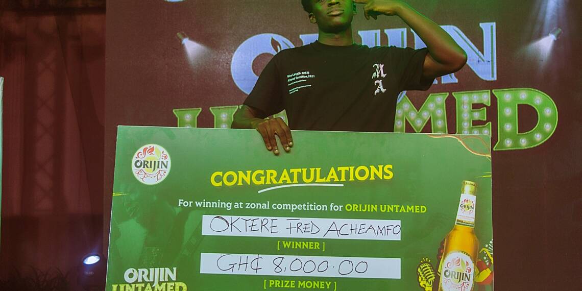 Jay Wilder crowned Winner at Orijin Untamed Middle Zone auditions