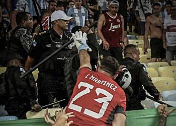 Chaos erupts in Brazil v Argentina World Cup Qualifier