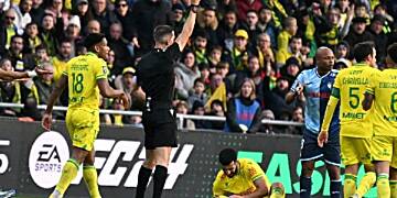 Ghana captain Dede Ayew sees red in Ligue one debut