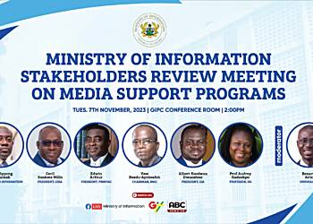 Information Ministry to host Stakeholder Forum to review impact of Media Support Programs