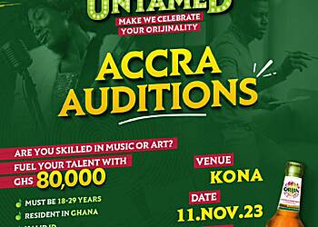 Orijin Untamed zonal auditions invades Accra on November 11