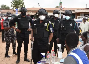 Police on manhunt for group in a viral video threatening violence in the December 7 elections