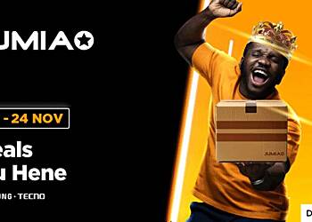 Jumia Launches “Black Friday” Its Biggest Online Sale Dubbed “Deals Mu Hene” To Ease Economic Pressure On Ghanaians