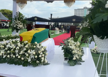 State funeral for late Theresa Kufuor underway