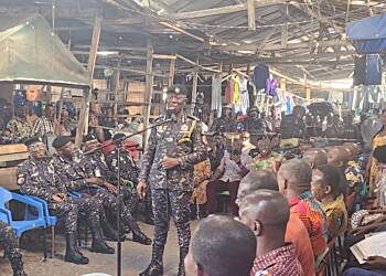 Dampare engages Kantamanto traders on market security measures