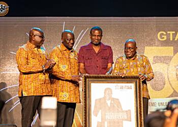 GTA honors Prez. Akufo-Addo at Staff Dinner and Awards Night