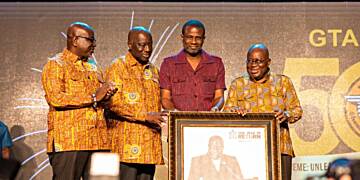 GTA honors Prez. Akufo-Addo at Staff Dinner and Awards Night