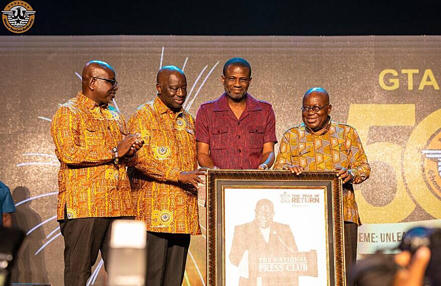 GTA honors Prez. Akufo-Addo at Staff Dinner and Awards Night