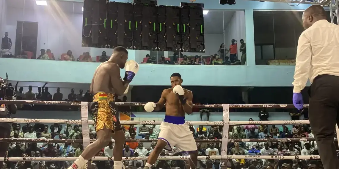 Freezy Macbone secures third career victory with impressive knockout against Nigerian boxer
