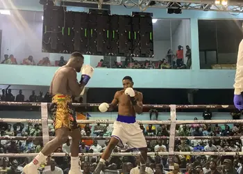 Freezy Macbone secures third career victory with impressive knockout against Nigerian boxer