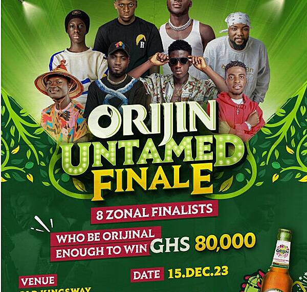 Who wins the GHS80,000 in the first edition of Orijin Untamed