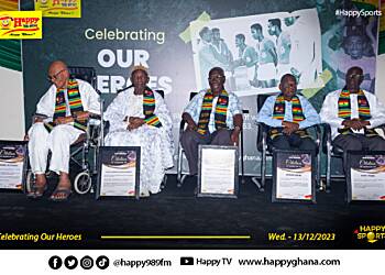 Happy FM pays heartwarming tribute to legendary Black Stars '63' team