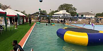 Lakeside Marina Park unveils ultramodern swimming pool