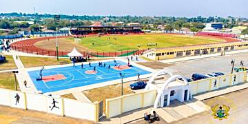President Akufo-Addo unveils Koforidua Sports Stadium