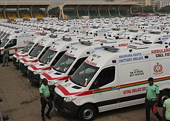 Crisis in Ghana's emergency response as 91 Out of 307 ambulances imported in 2020 breakdown