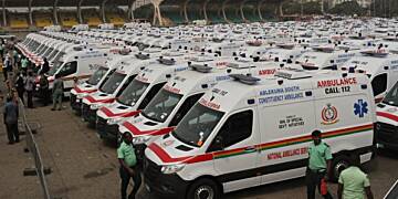 Crisis in Ghana's emergency response as 91 Out of 307 ambulances imported in 2020 breakdown