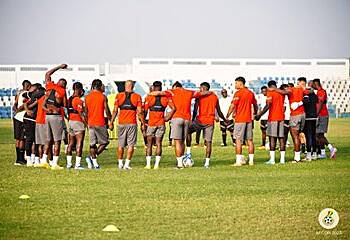 Black Stars begin AFCON preparations in Kumasi with 25 players in training