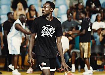 James Amotoe steals the show at Who's Got Game sport foundation's celebrity classic basketball game