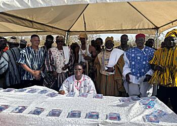 U.S.-Based Son of Upper East’s Gabriel Agambila Organizes Grand Durbar of Chiefs at UER Airport Site
