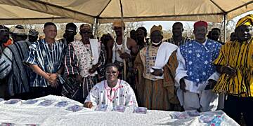U.S.-Based Son of Upper East’s Gabriel Agambila Organizes Grand Durbar of Chiefs at UER Airport Site