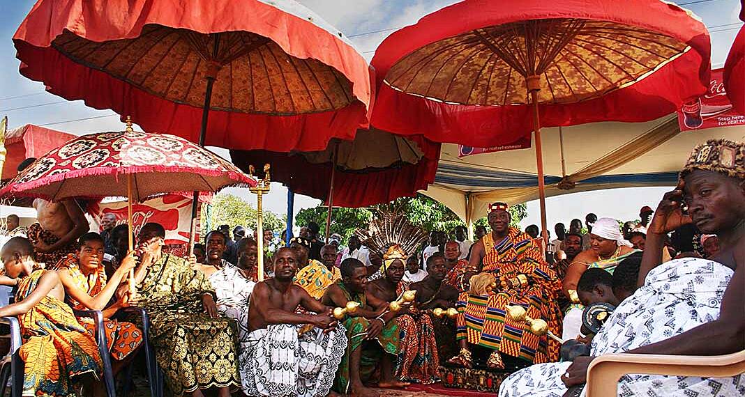 Daasebre Mampong Agyei II promises to make Kwahu a bastion of education and sports, demands swift action on lingering conflict