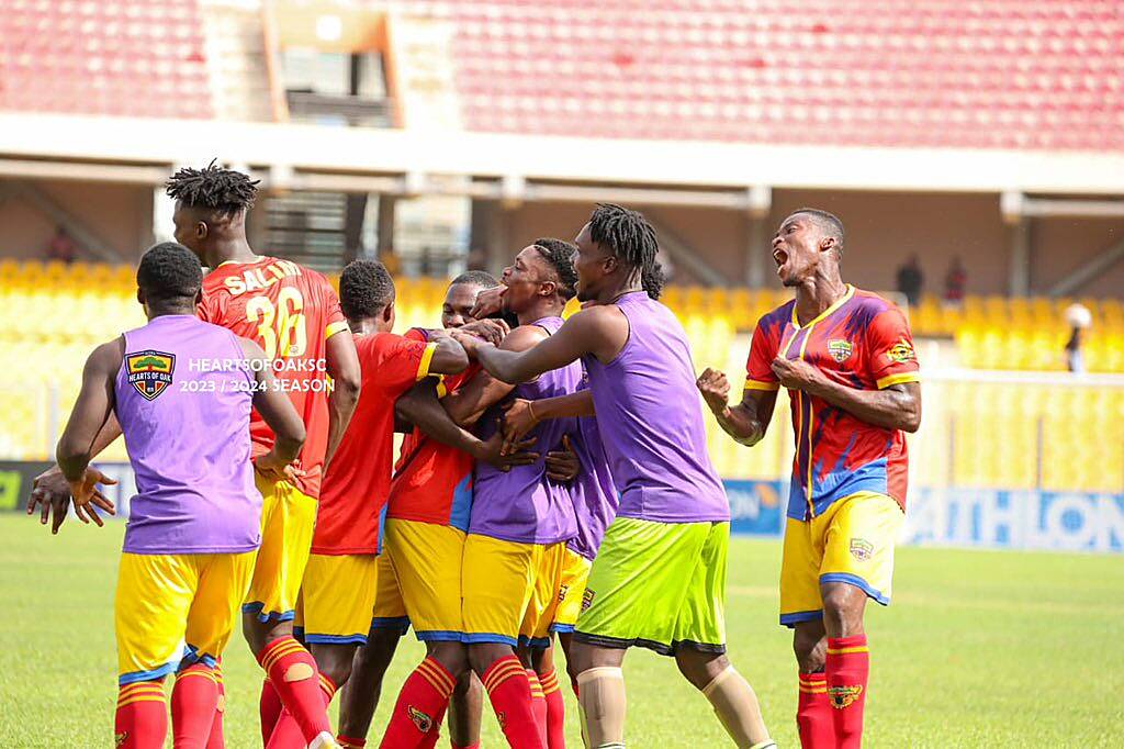 GPL 2023/24 match week 18: Hearts of Oak thump RTU; Kotoko stunned by Heart of Lions in Kpando