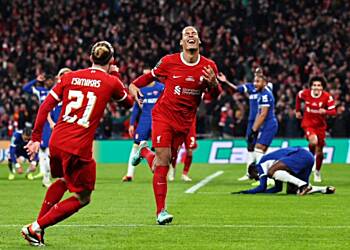 Chelsea set an unfortunate record in English football following EFL final defeat to Liverpool
