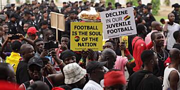 #SaveGhanaFootball demonstration in Kumasi put on hold
