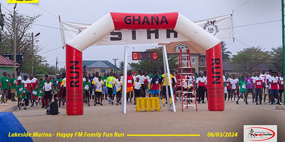 Happy FM /Lakeside hosts 14th edition of the family Fun Run