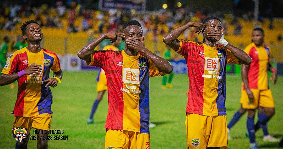 Hearts of Oak extend unbeaten run to eight games with victory over Lions