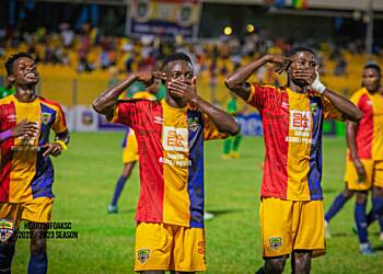 Hearts of Oak extend unbeaten run to eight games with victory over Lions