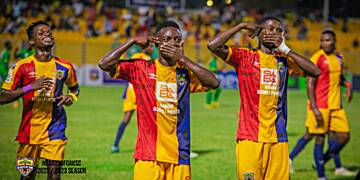Hearts of Oak extend unbeaten run to eight games with victory over Lions