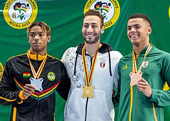African Games: Ghana's Abeiku Jackson wins silver in Men's 50m Butterfly